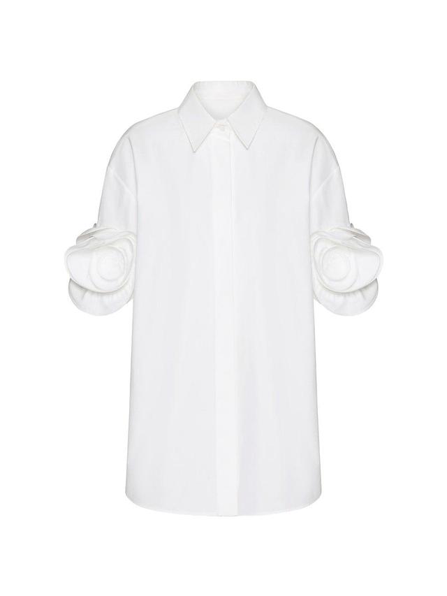 Womens Compact Poplin Blouse Product Image