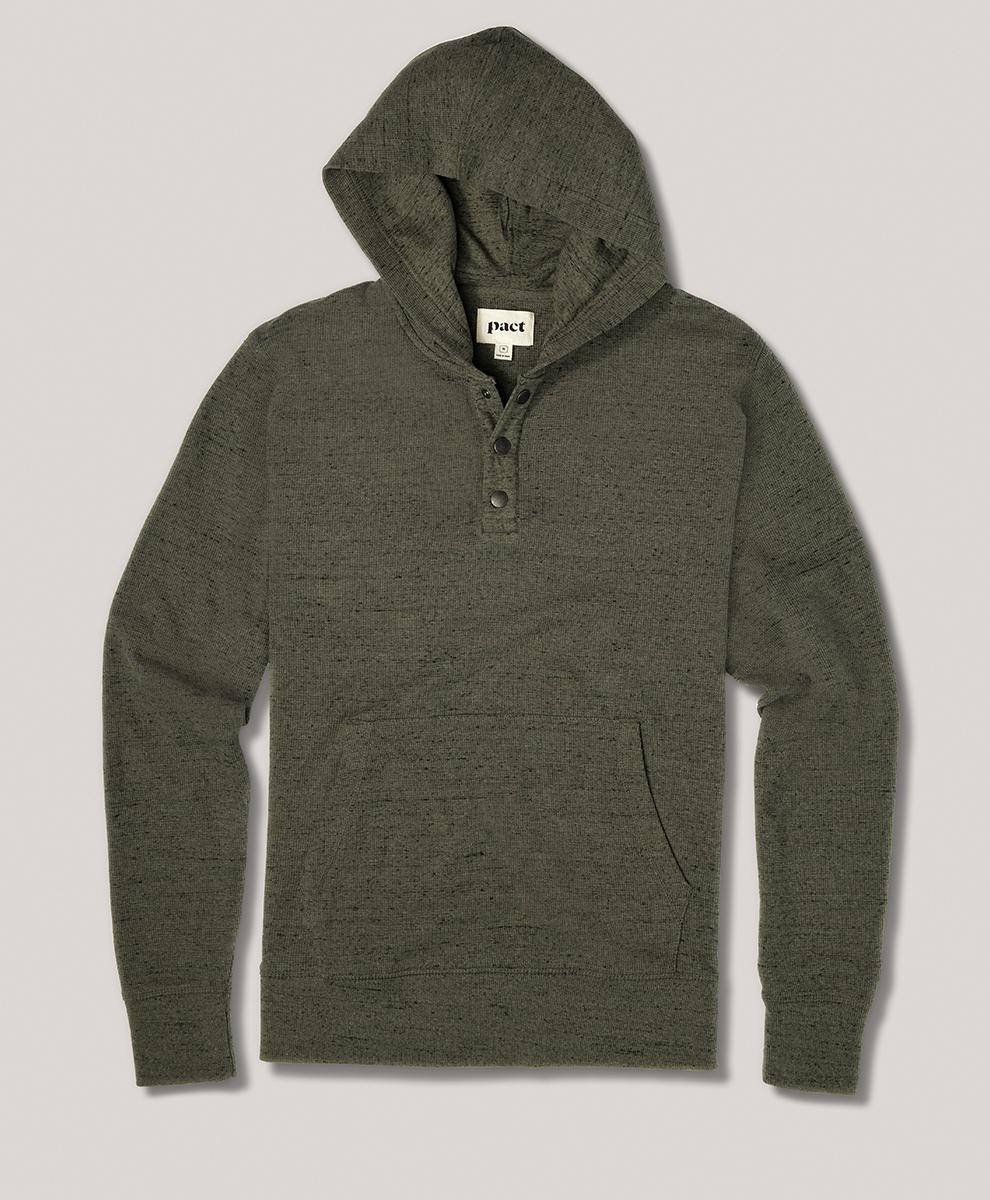 Mens Legacy Waffle Pullover Hoodie L Product Image