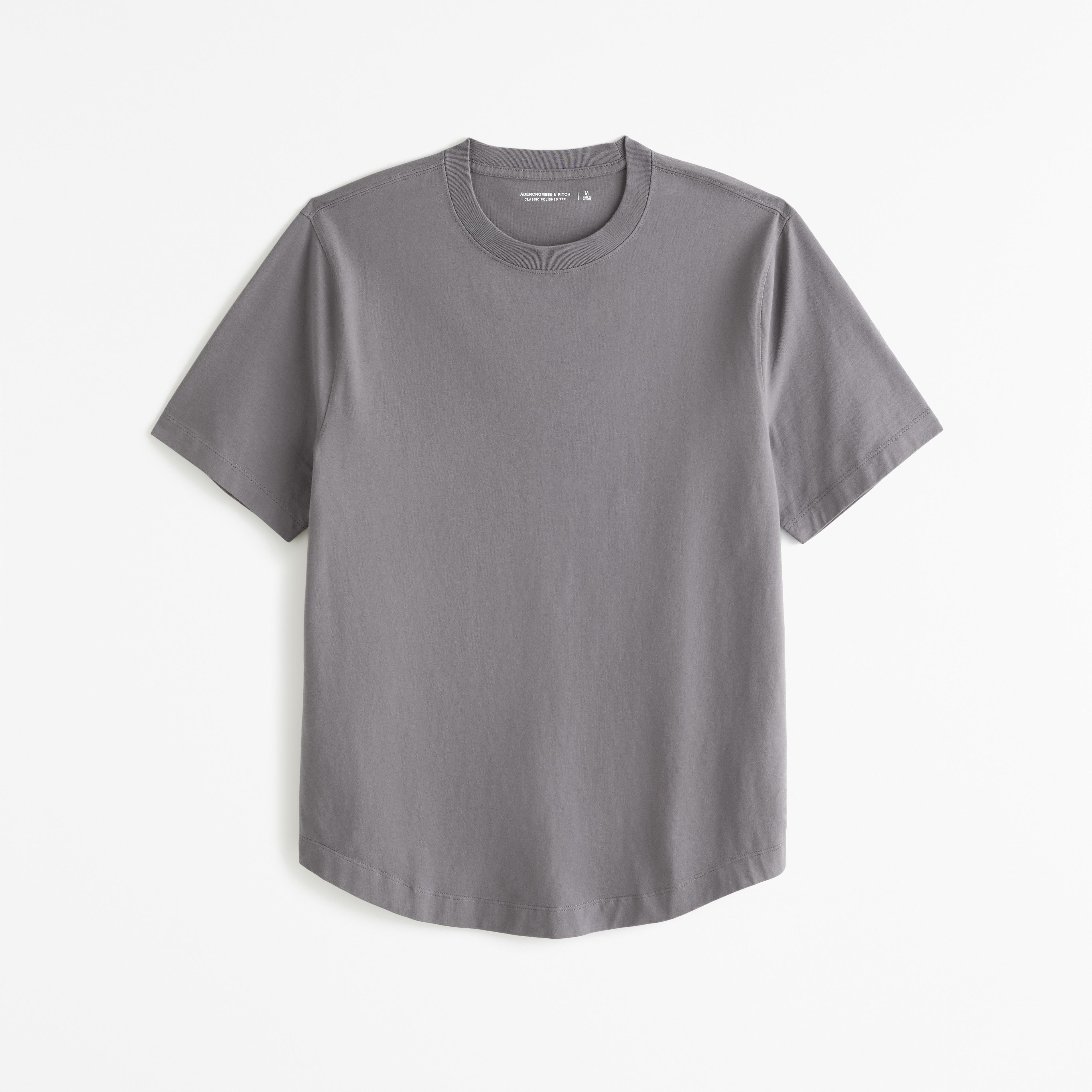 Classic Polished Curved Hem Tee Product Image