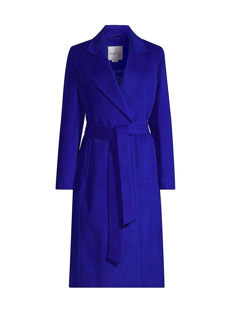 Womens Wool-Blend Robe Coat Product Image