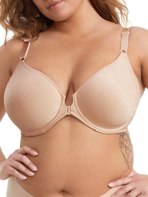 Bali Comfort Revolution Full-Figure Front-Closure Shaping Underwire Bra 3P66, Womens Product Image