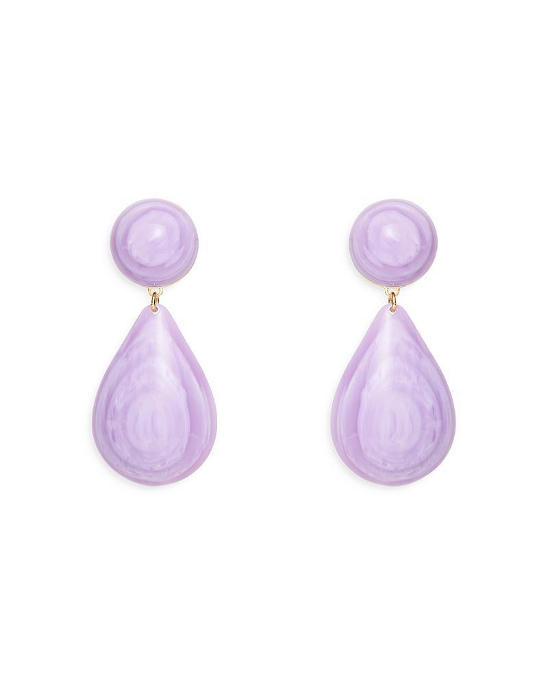 Lele Sadoughi Small Dome Teardrop Earrings Product Image