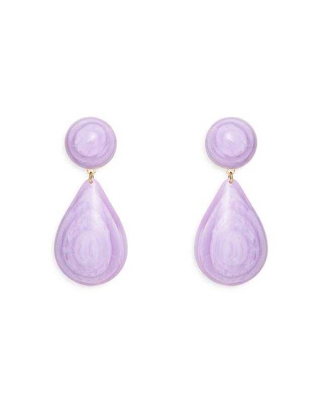 Lele Sadoughi Small Dome Teardrop Earrings Product Image