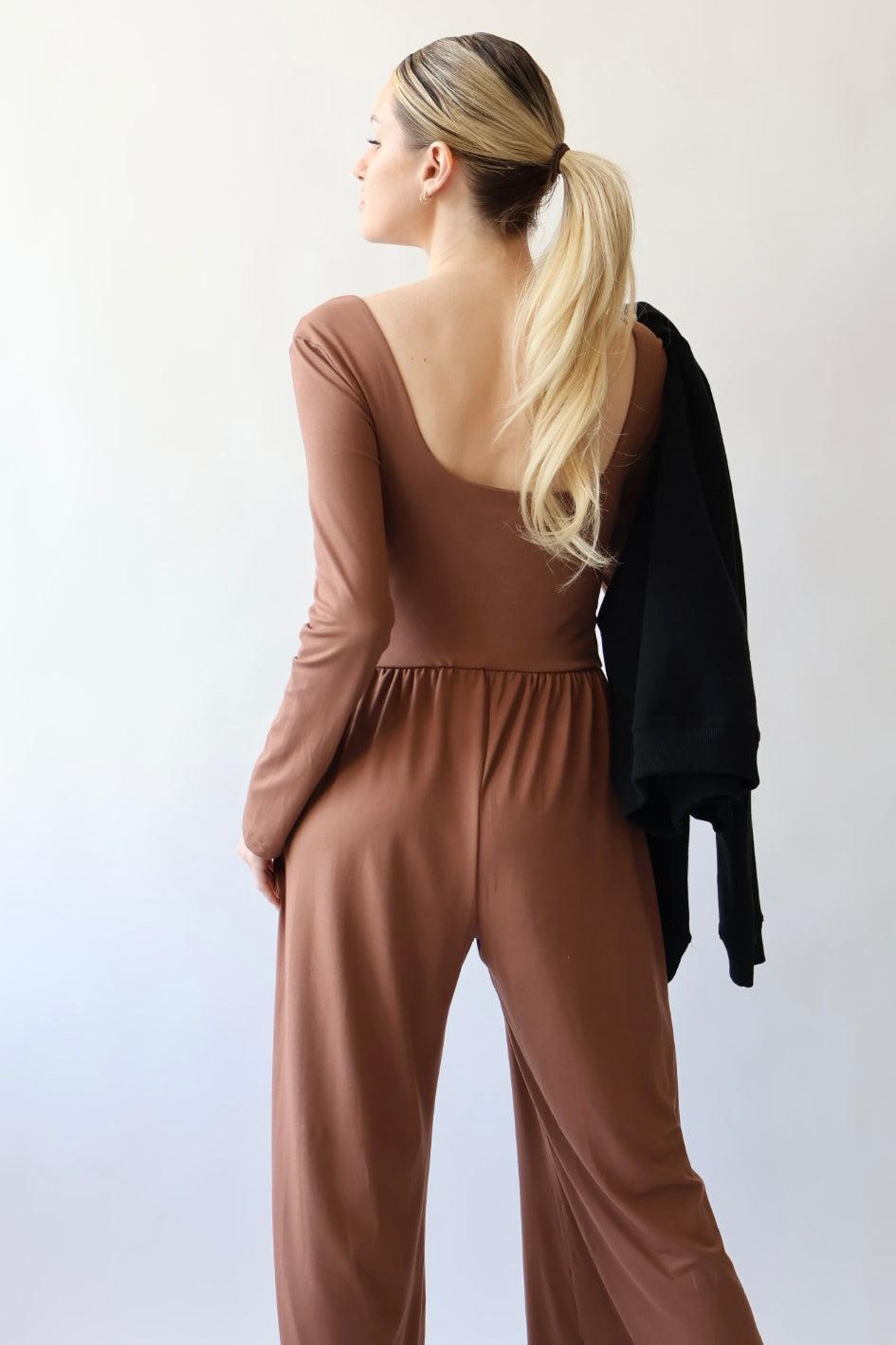 Emma Long Sleeve Everyday Jumpsuit Product Image