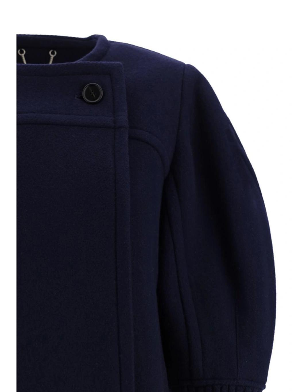 Coat In Evening Blue Product Image