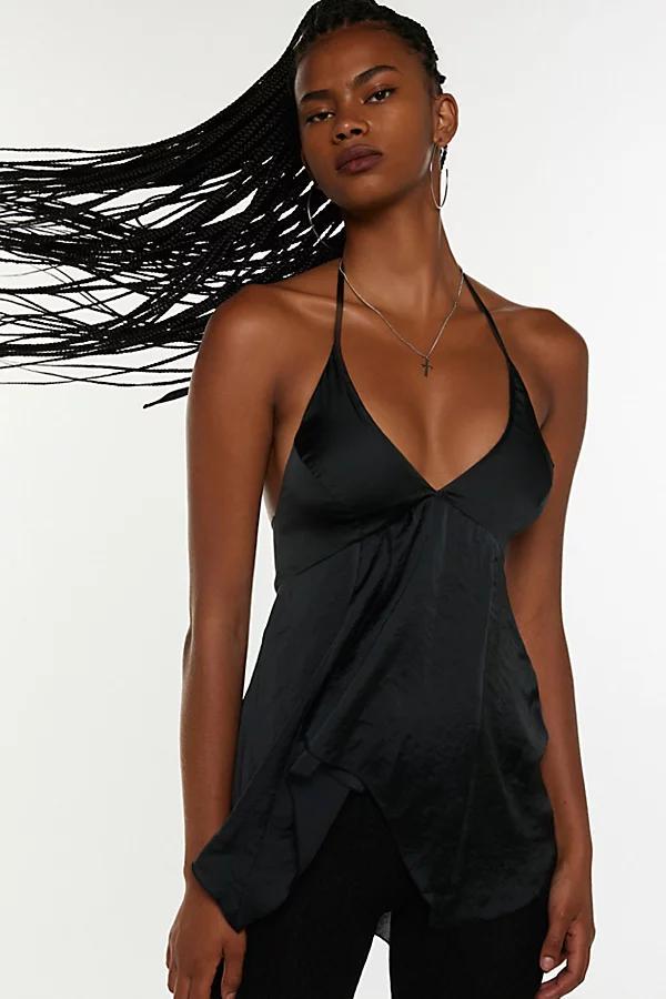 Silence + Noise Luisa Tunic Halter Top Womens at Urban Outfitters Product Image