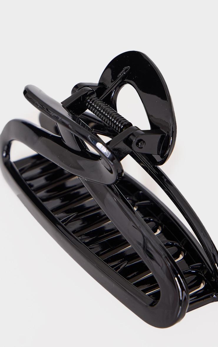 Black Curved Claw Clip Product Image