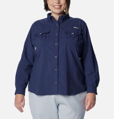 Columbia Women s PFG Bahama Long Sleeve Shirt Plus Size- Product Image