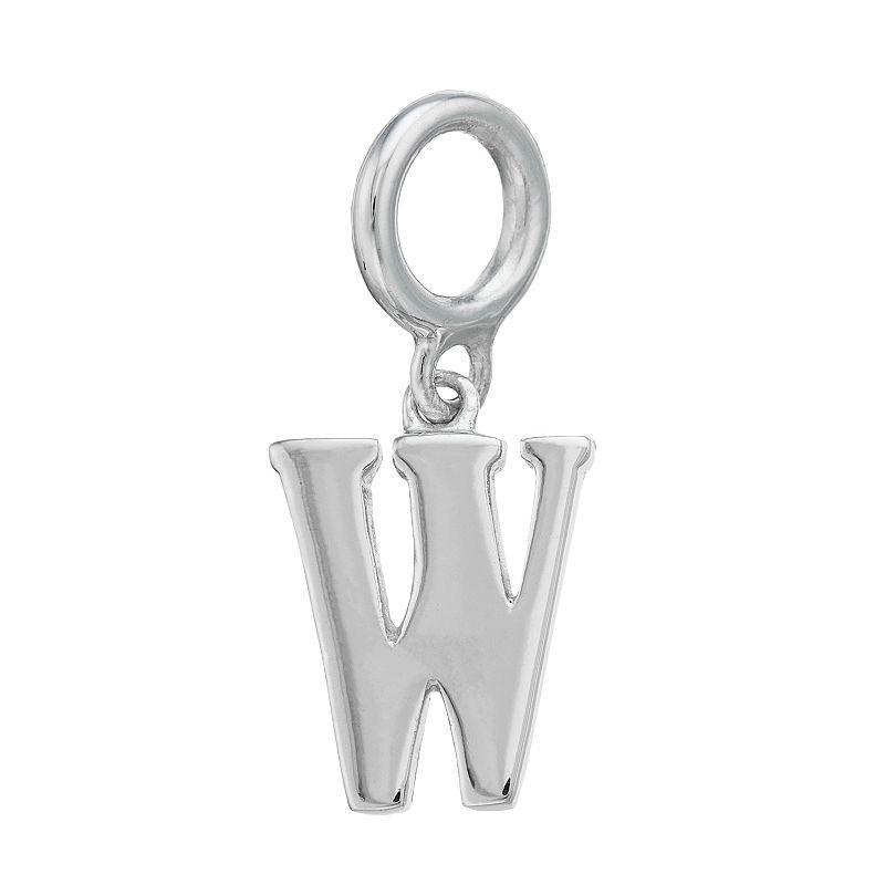 Lavish by TJM Sterling Silver Initial Letter Charm, Womens, Sterling Z Product Image