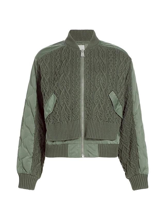 SIMKHAI Rollins Bomber Jacket Size L, M. Product Image