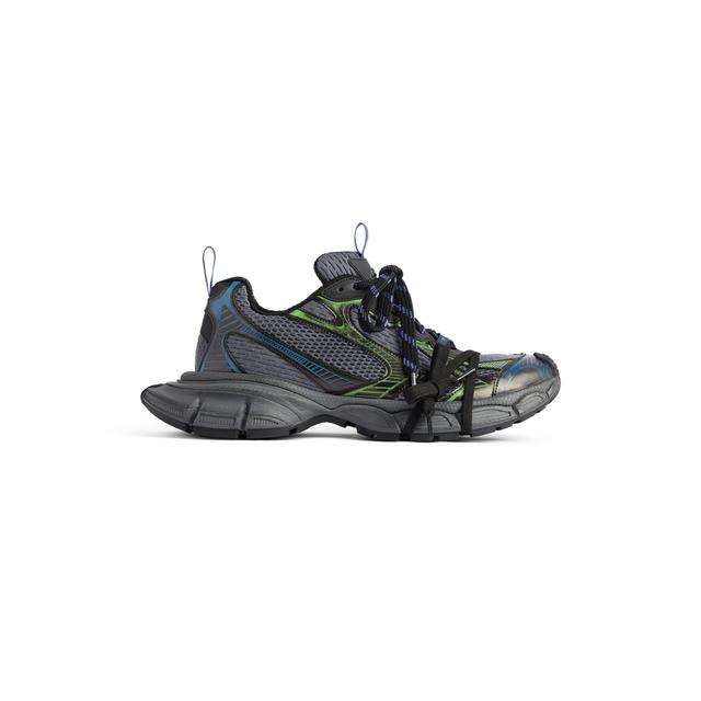 Men's 3xl Sneaker  in Dark Green/black/blue/green Product Image