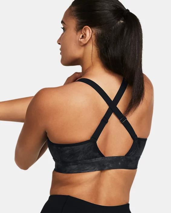 Women's UA Continuum Mid Printed Sports Bra Product Image