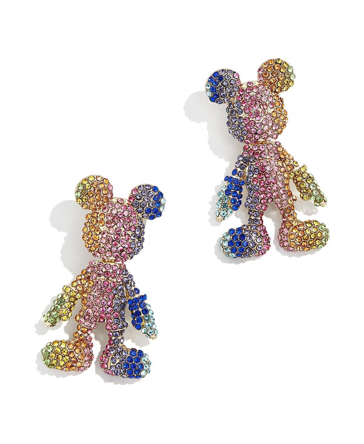 Womens Baublebar Mickey Mouse Rainbow 3D Earrings Product Image