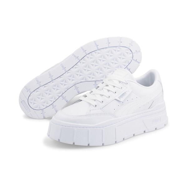 PUMA Mayze Stack Leather Women's Sneakers Product Image