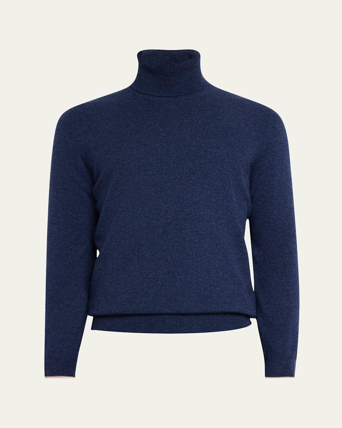 Men's Cashmere Turtleneck Sweater Product Image