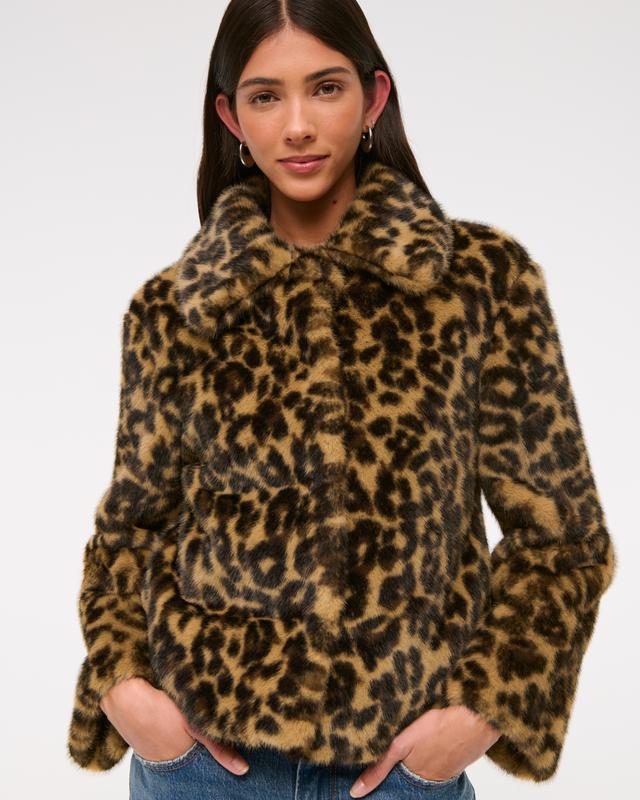 Faux Fur Coat Product Image