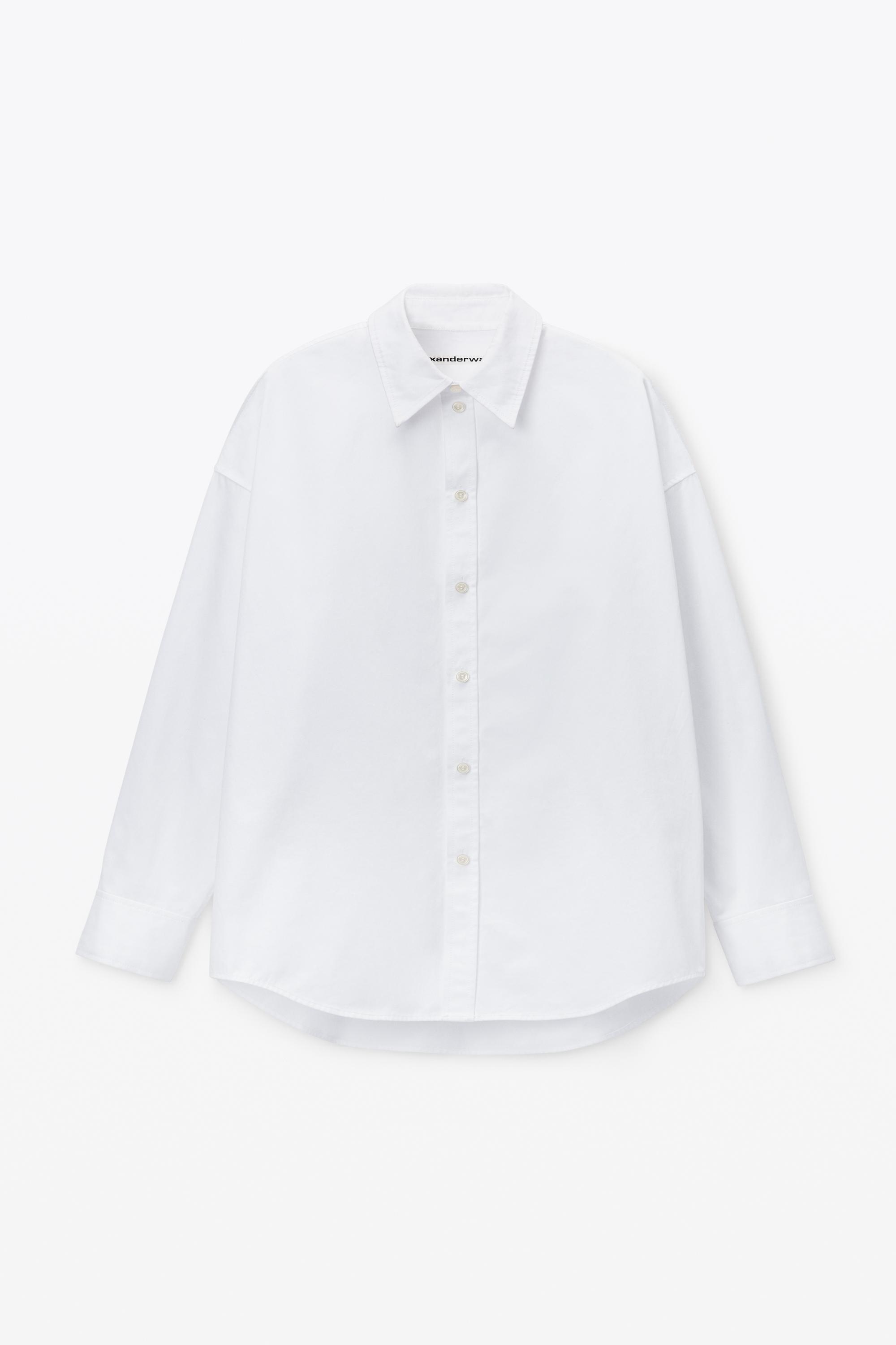 Classic Button-up Shirt In Cotton Product Image