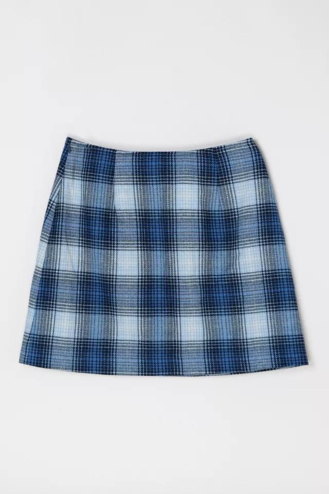 Vintage Y2k Plaid Mini Skirt Product Image