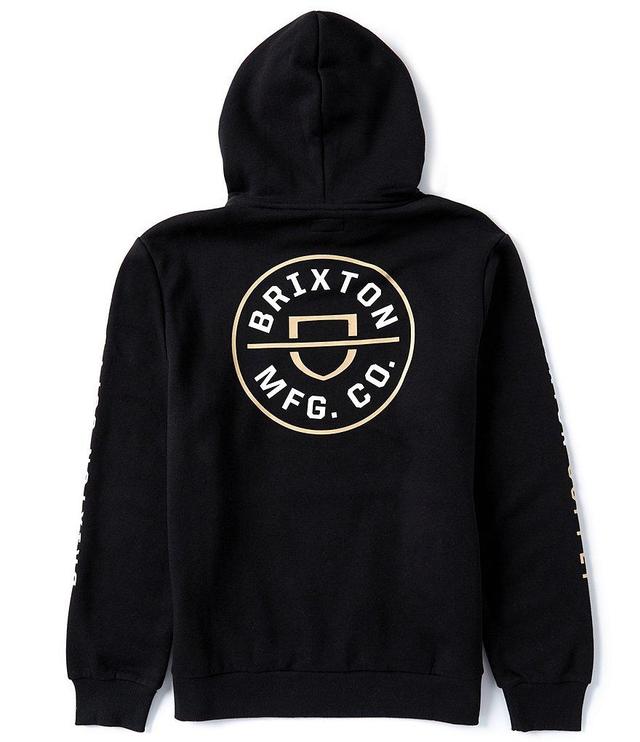 Brixton Long-Sleeve Crest Graphic Pullover Hoodie Product Image