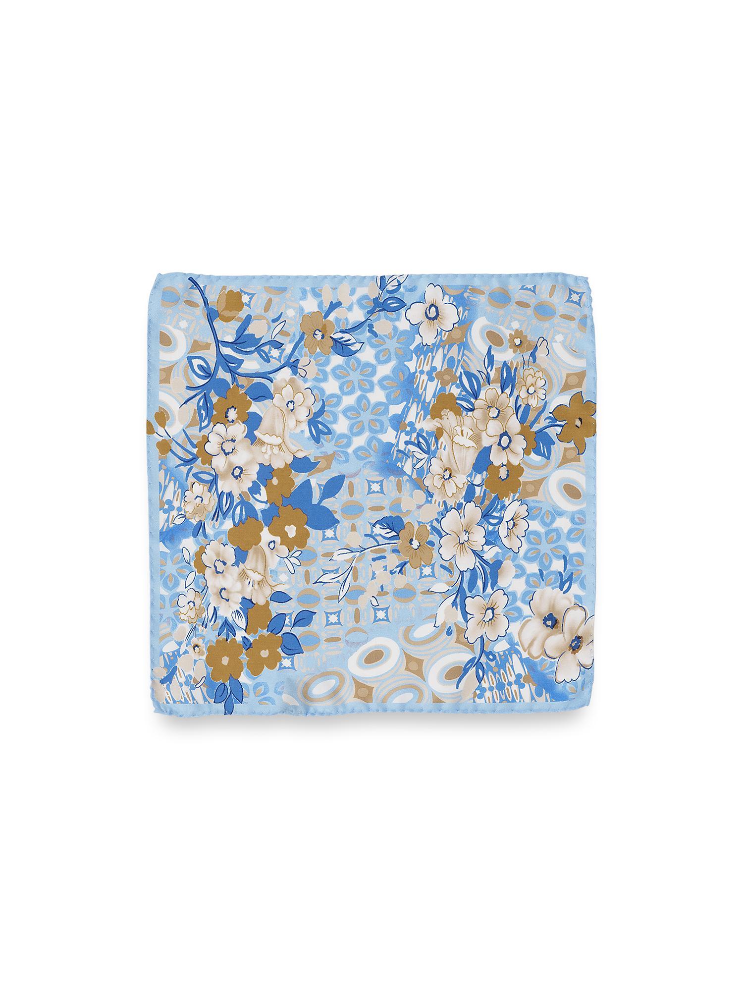 Floral Silk Pocket Square Product Image