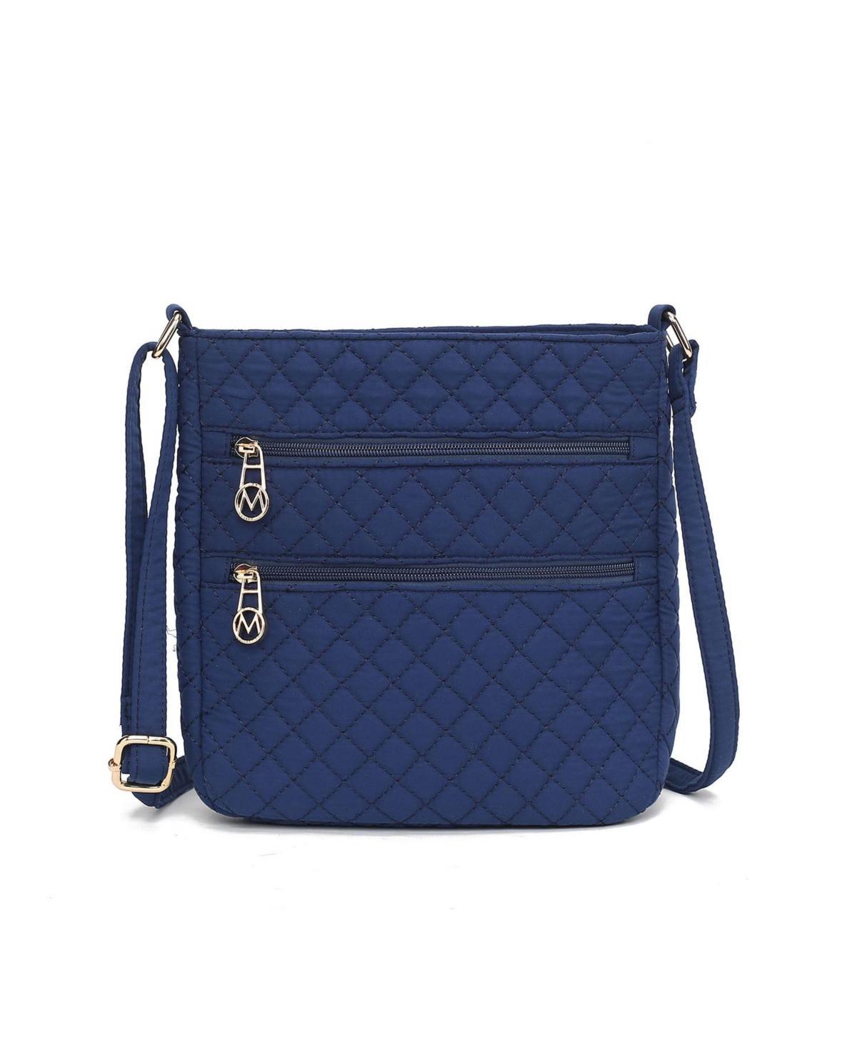 Mkf Collection Lainey Solid Quilted Cotton Women s Crossbody by Mia K Product Image