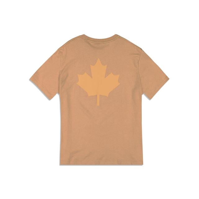 Toronto Raptors 2023 City Edition Tan T-Shirt Male Product Image