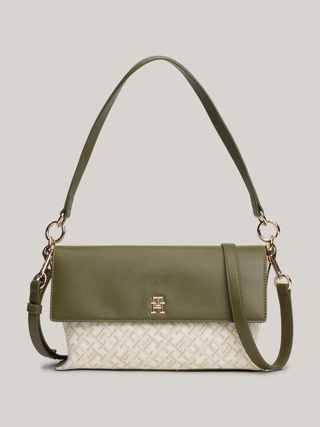 Tommy Hilfiger Women's TH Monogram Jacquard Shoulder Bag Product Image