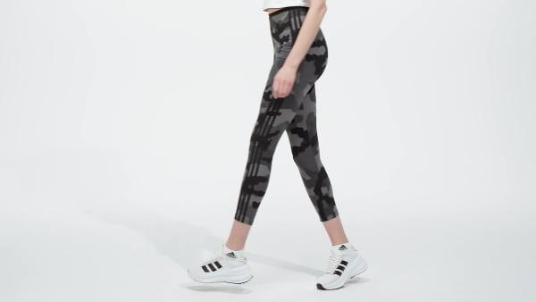 Essentials 3-Stripes Camo Print 7/8 Length Leggings Product Image