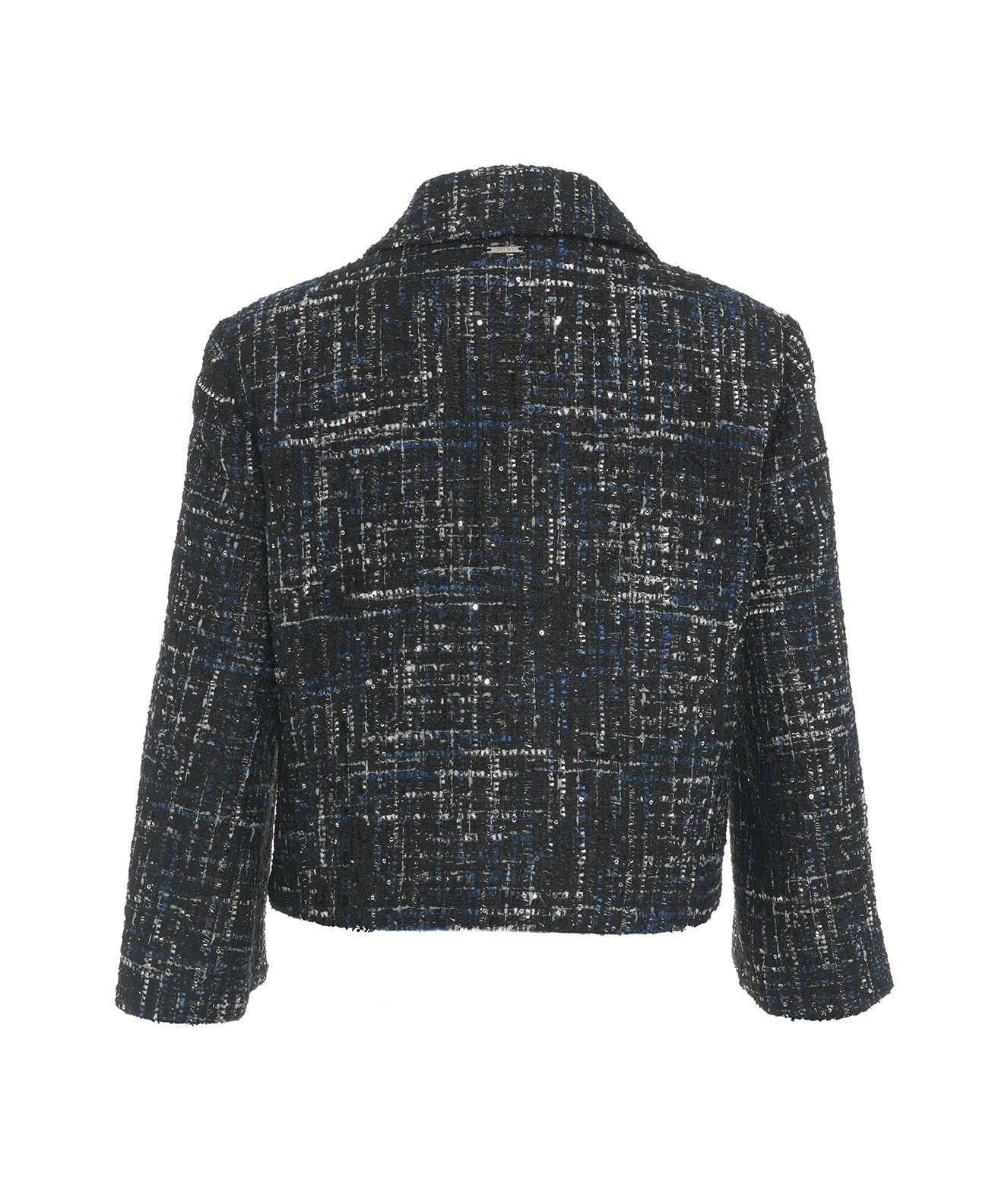 Blazer cropped in boucle Female Product Image