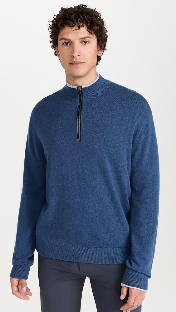 Greyson Sebonack Quarter Zip Sweater | Shopbop Product Image