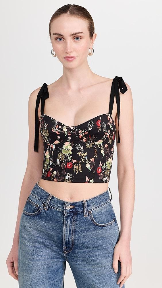 alice + olivia Helene Bustier Top | Shopbop Product Image