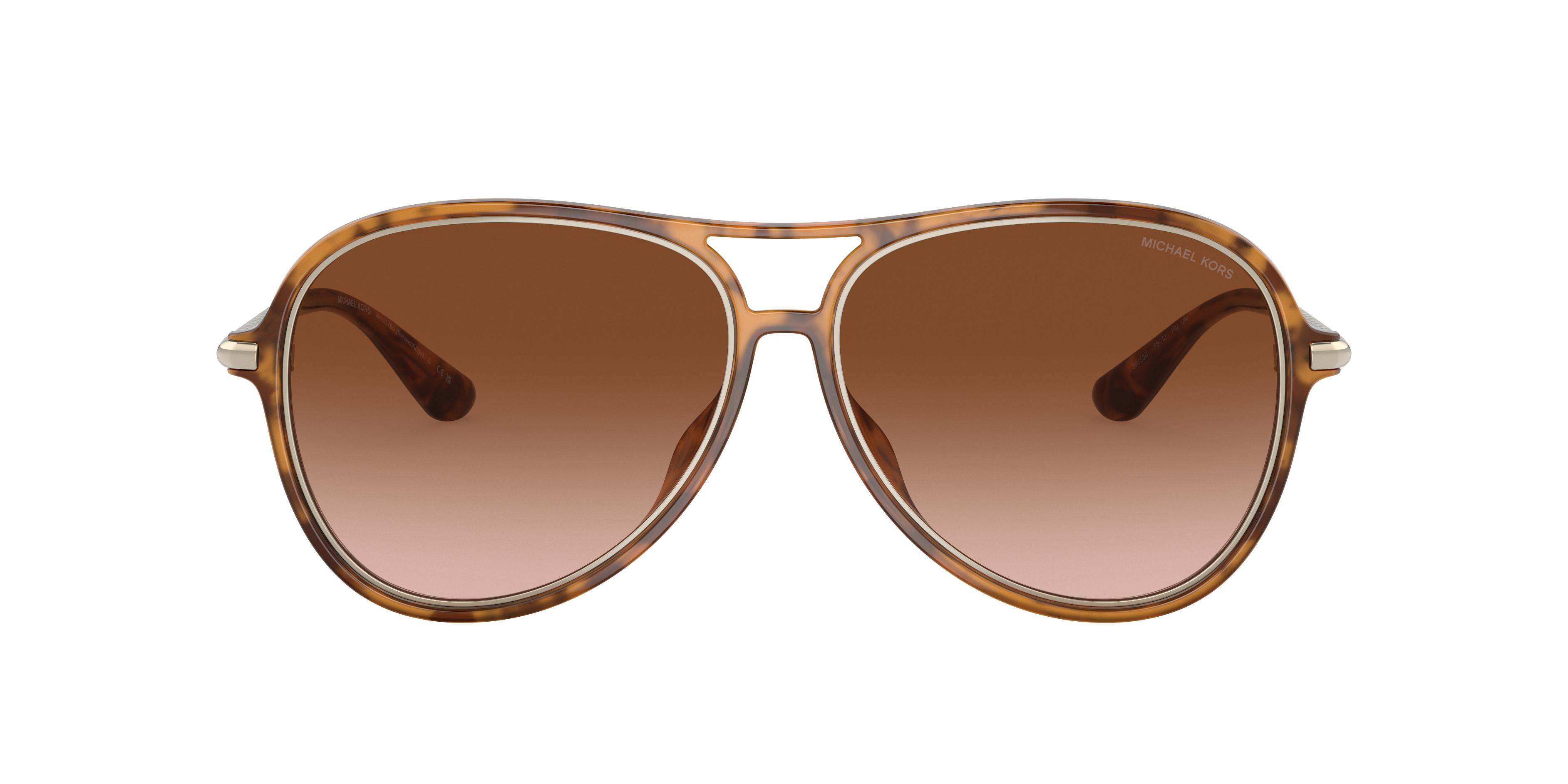 Michael Kors Breckenridge 58mm Gradient Aviator Sunglasses Product Image