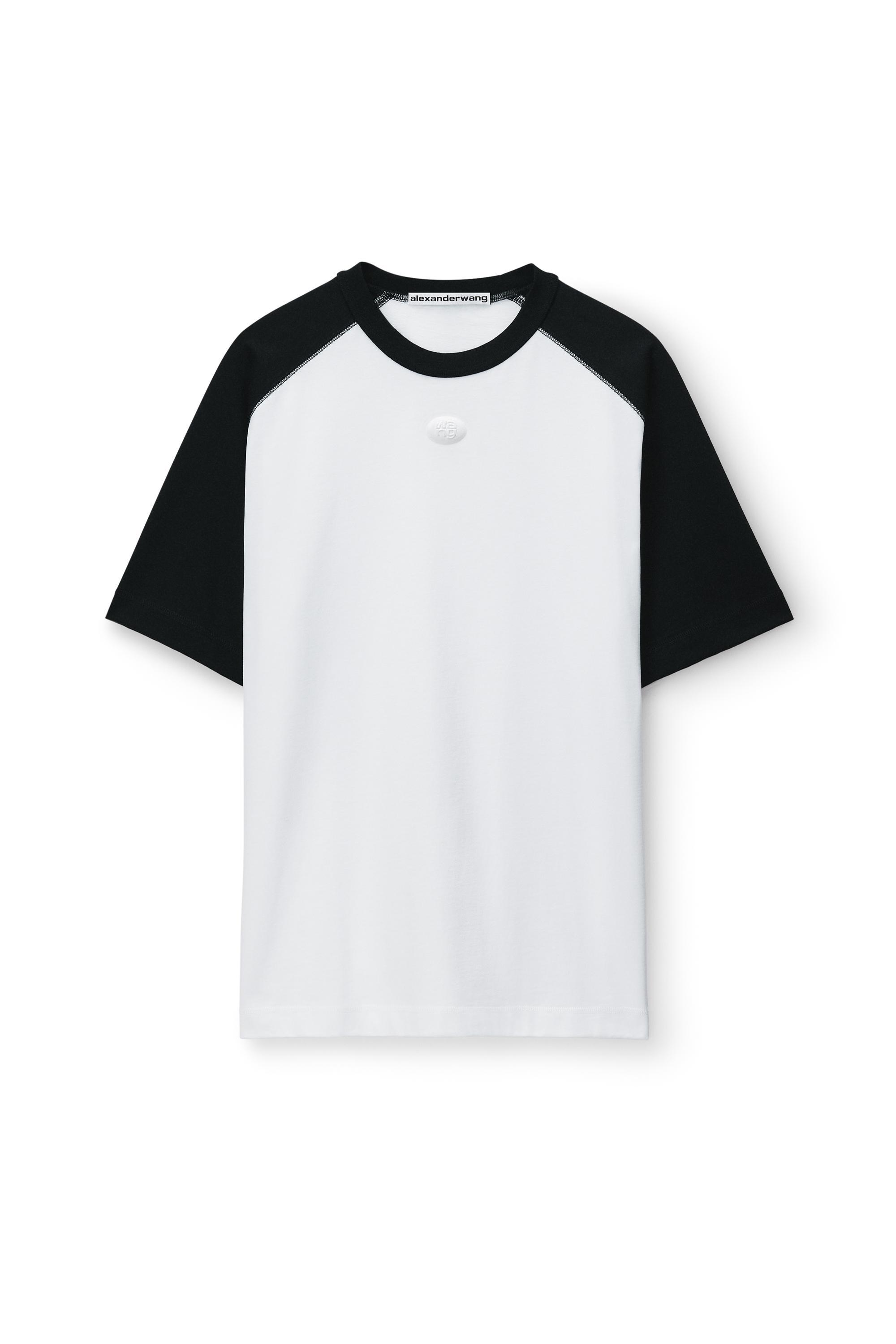 Short Sleeve Raglan Tee In Jersey Product Image