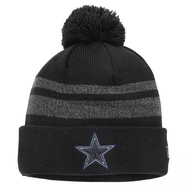 Mens New Era Dallas Cowboys Dispatch Cuffed Knit Hat with Pom Product Image