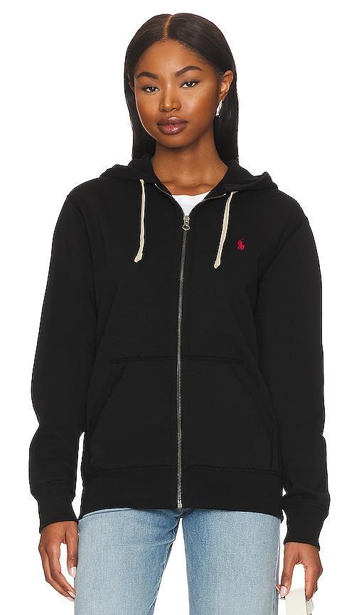 Polo Ralph Lauren Fleece Full-Zip Hoodie in Polo Black - Black. Size M (also in L, S, XL/1X). Product Image