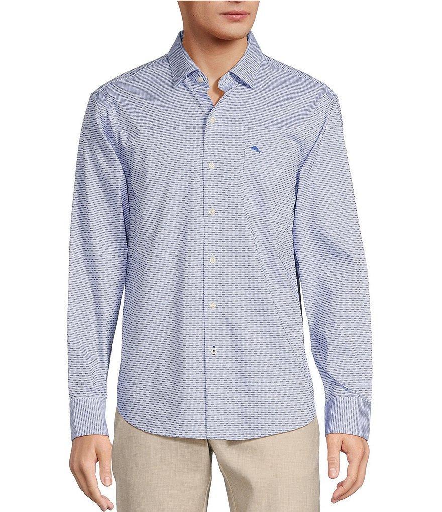 Tommy Bahama Sarasota Stretch Ventura Stripe Long Sleeve Woven Shirt Product Image