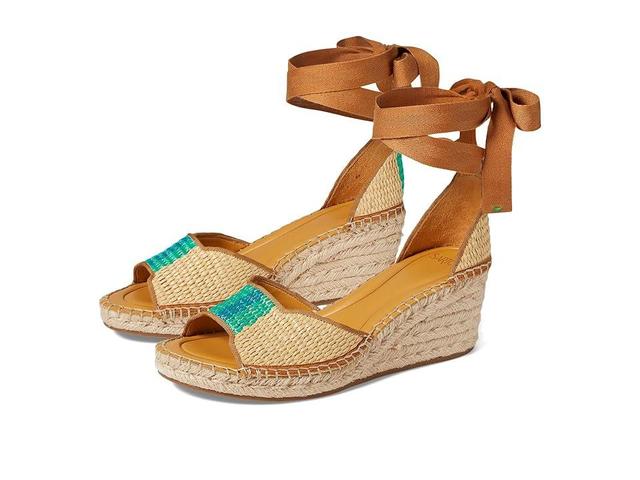 Franco Sarto Casey Wedge Espadrille Sandal (Natural ) Women's Sandals Product Image