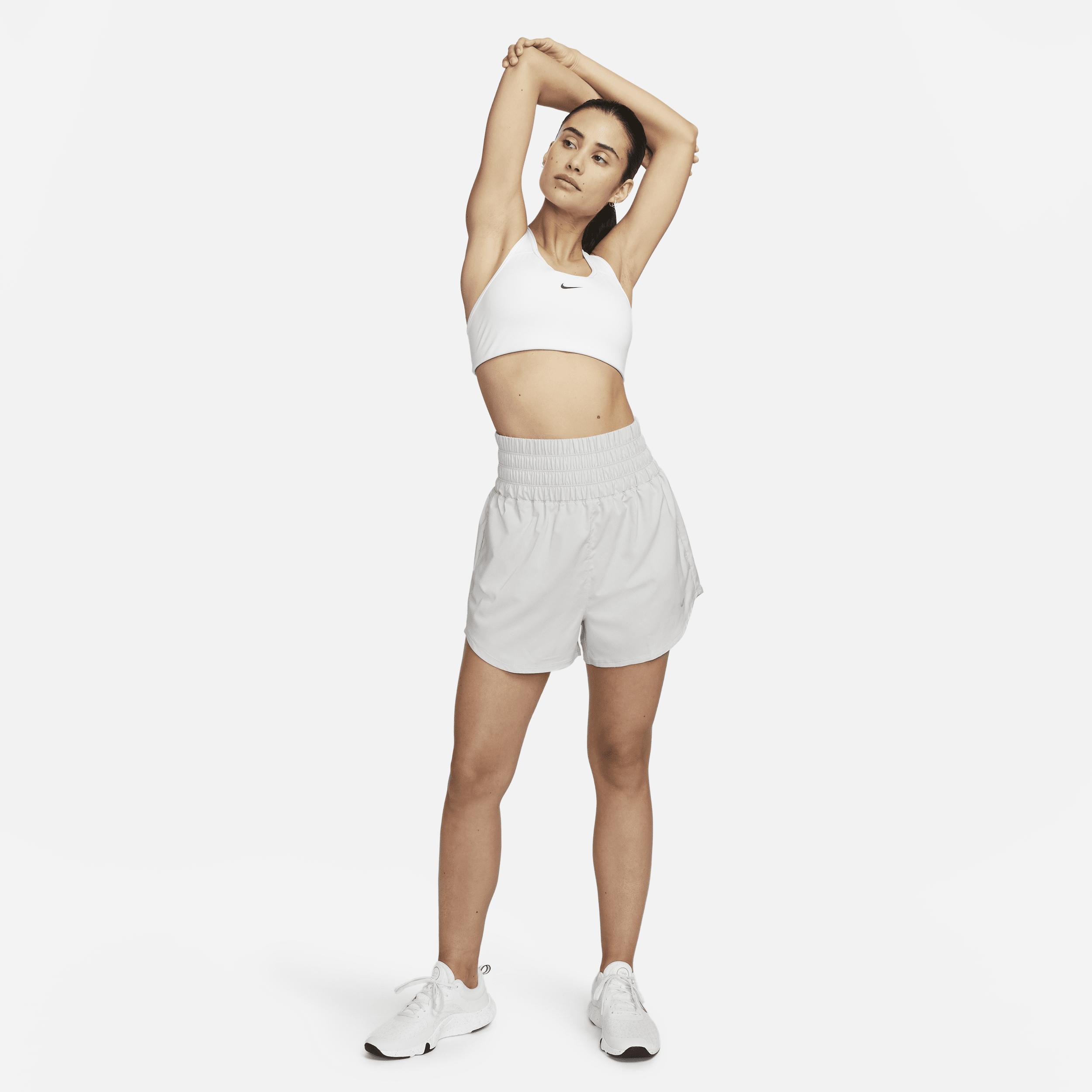 Nike Women's One Dri-FIT Ultra High-Waisted 3" Brief-Lined Shorts Product Image