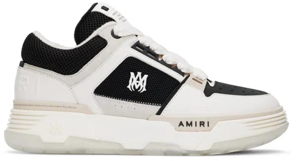 White & Black Ma-1 Sneakers In Black 1 Product Image