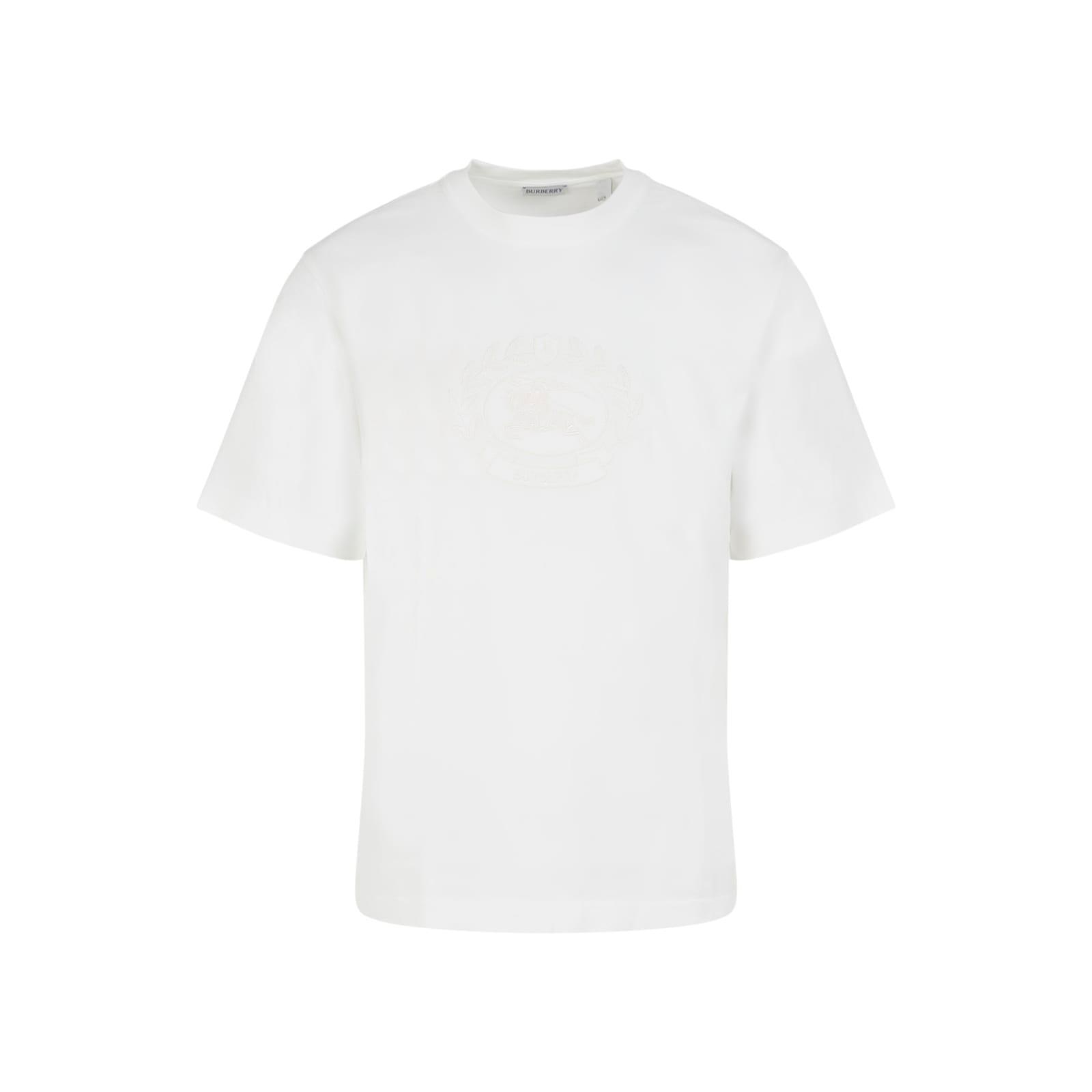 BURBERRY Tshirt In White Product Image