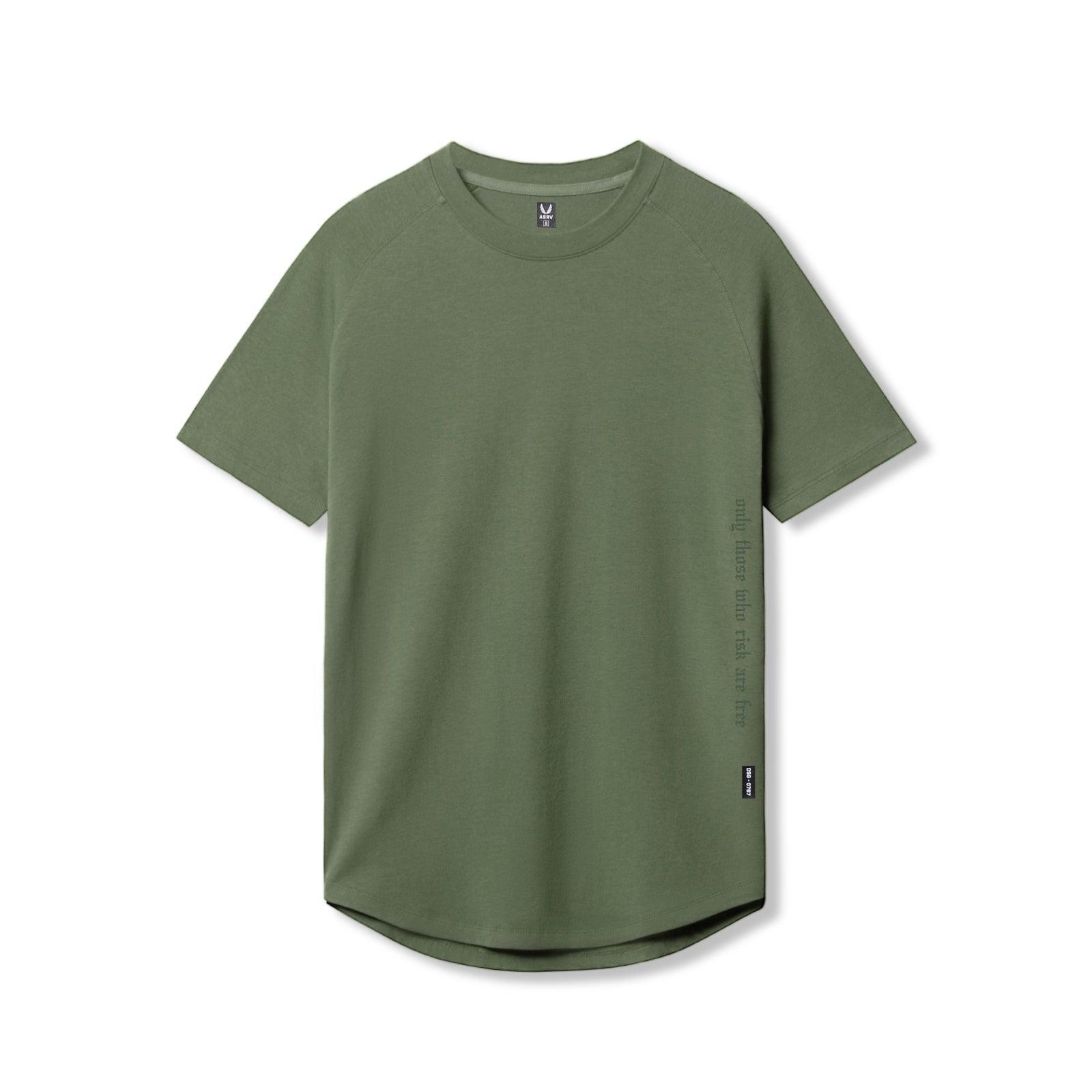 0767. Supima® Established Tee - Olive Product Image