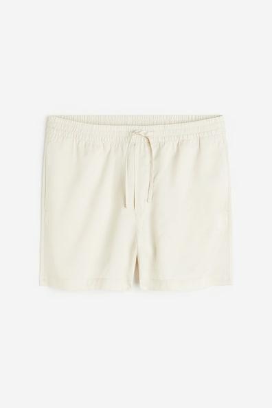 Regular Fit Lyocell Shorts Product Image