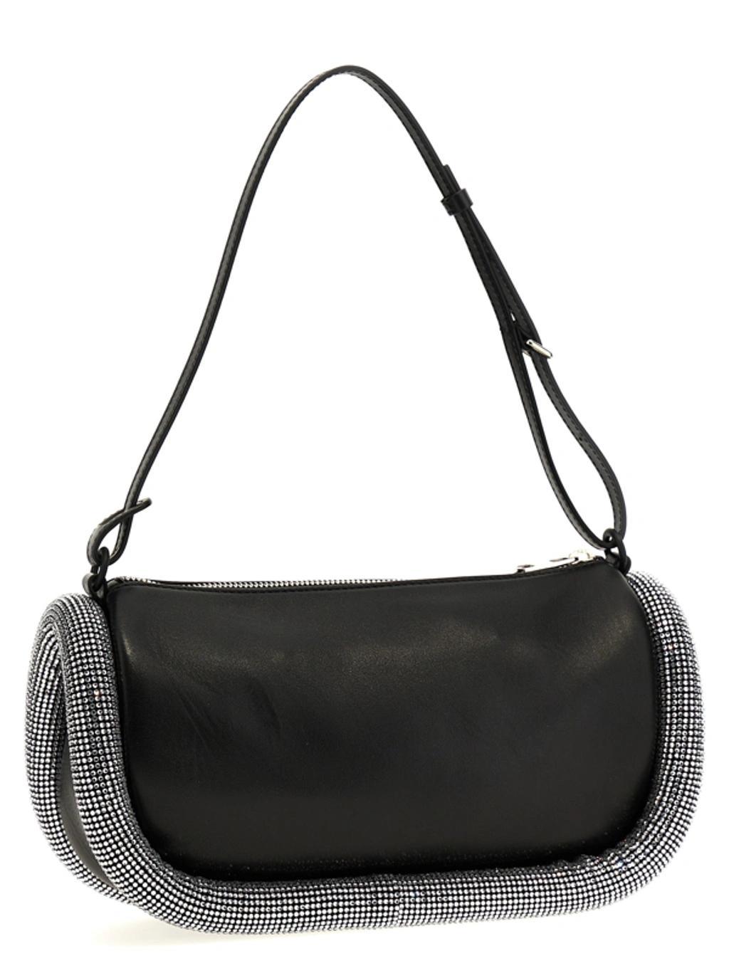 JW ANDERSON Crystal Bumper 15 Shoulder Bags Black Product Image