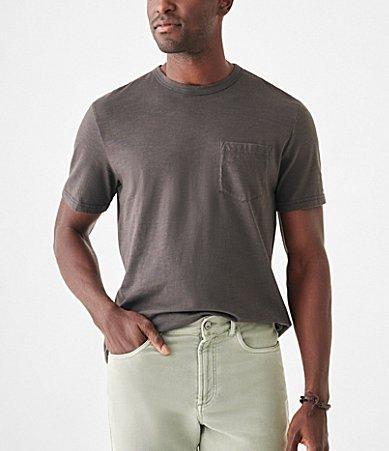 Faherty Sunwashed Organic Cotton Pocket T-Shirt Product Image