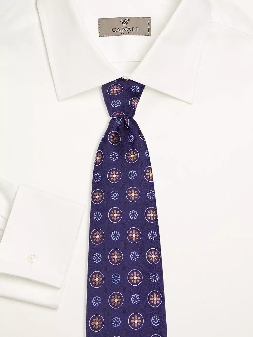 Medallion Silk Tie Product Image