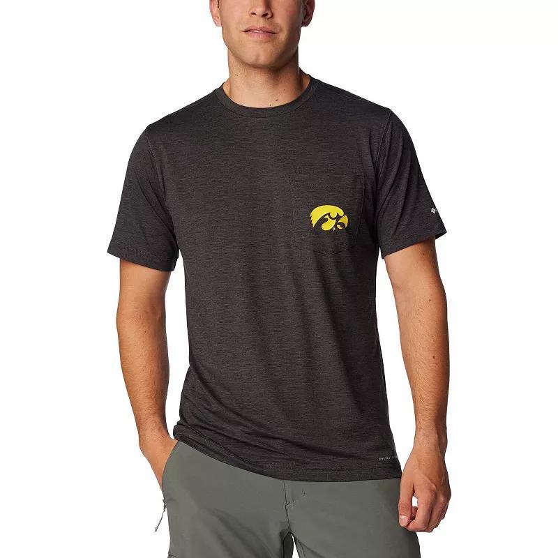 Mens Columbia Iowa Hawkeyes Tech Trail Omni-Wick T-Shirt Product Image