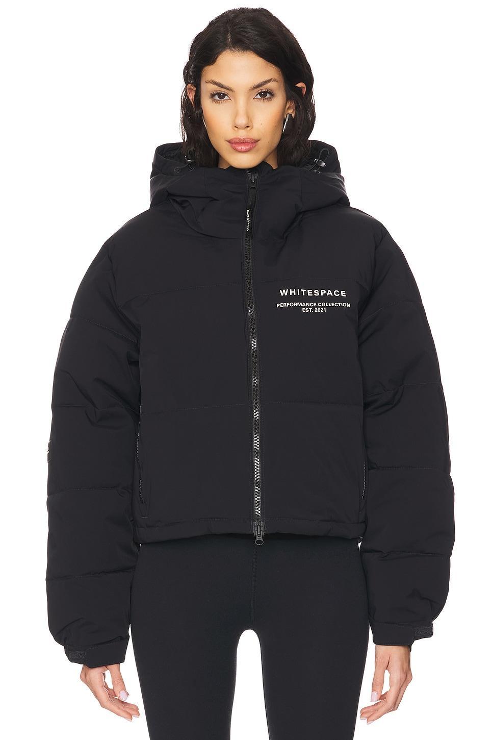 Cropped Puffer Jacket Whitespace Product Image