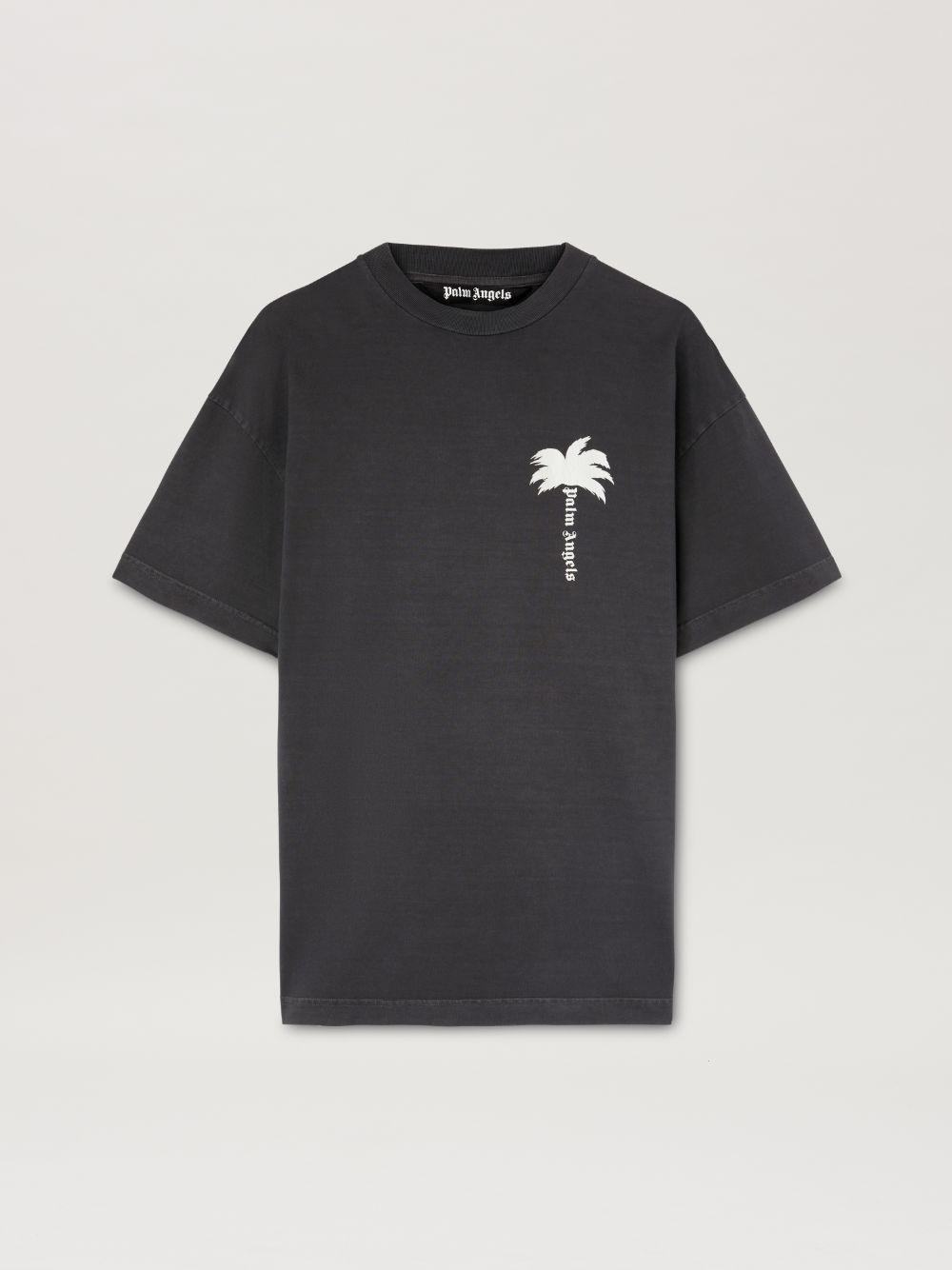 The Palm T-Shirt in grey  - Palm Angels® Official  Product Image