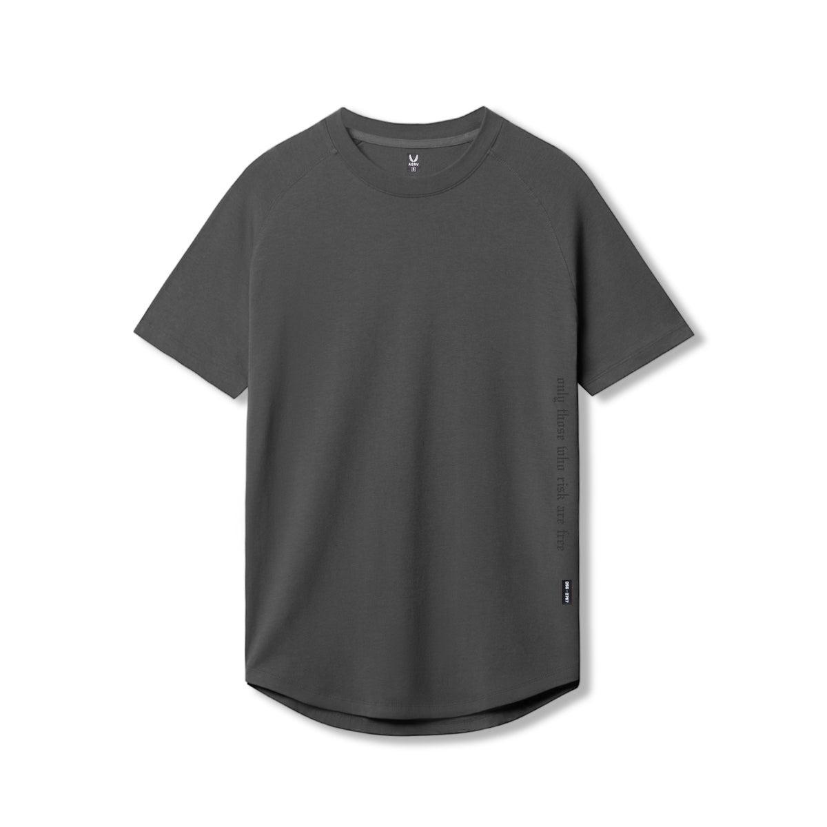 0767. Supima® Established Tee - Space Grey Product Image