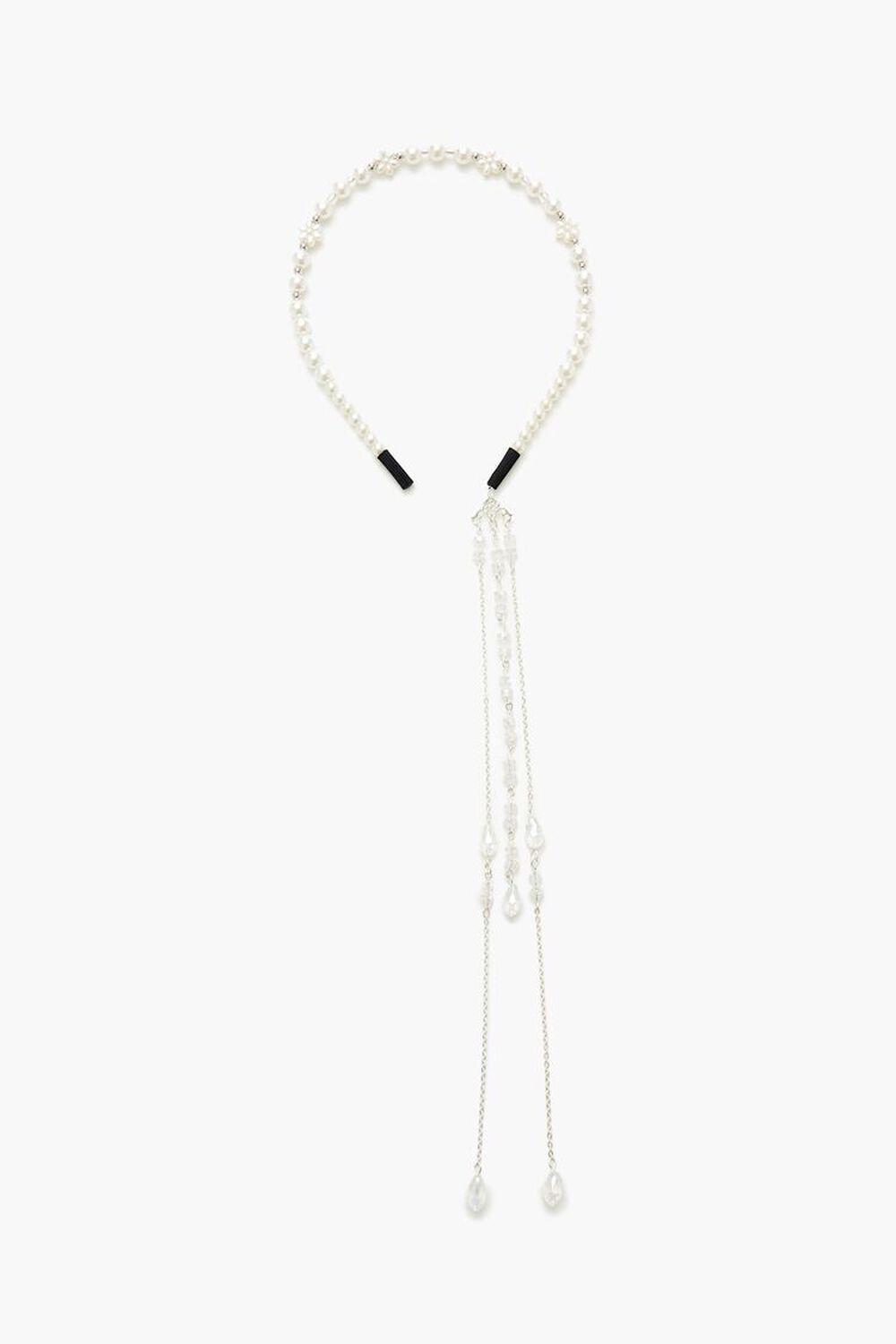 Faux Pearl Chain Headband | Forever 21 Product Image